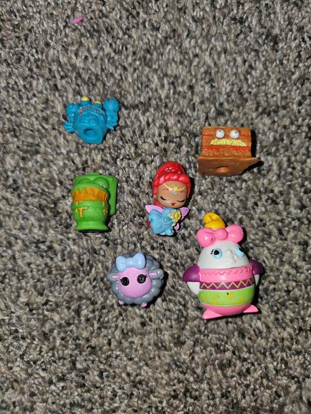 Moose Toys Shopkins Figurine Lot of 6 Mini Figures